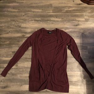 NWOT red cardigan size sm